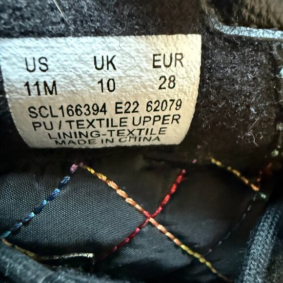 Sperry Port Lace Up Duck Boots Rainbow/Black - Toddler Size 11M - Picture 7 of 8